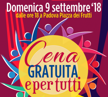 CENA GRATUITA A BRACCIA APERTE